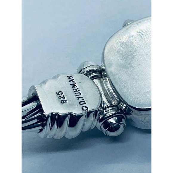 David Yurman Hinge Watch Case Bangle Bracelet 925 585 - Picture 3 of 16